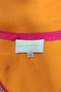 Orange embellished kurta set by Abu Jani Sandeep Khosla (4)