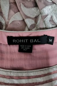 Pink applique anarkali set by Rohit Bal (5)