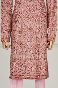 Pink embellished kurta set by Rohit Bal (4)