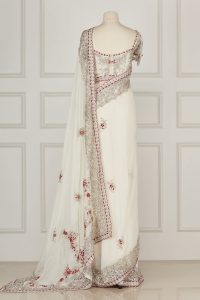 White embroidered sari set by Radhika Naik (3)