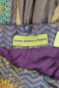 Purple embroidered skirt (3)