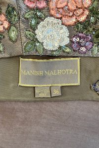 Metallic floral embroidered lehenga set (4)
