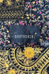 Multicolour floral printed saree set (5)