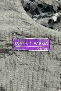 Black sequinned saree set by Suneet Varma (6)