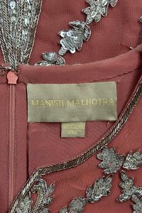 Pink crystal studded kurta set by Manish Malhotra (4)