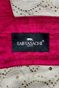 Red floral embroidered anarkali set by Sabyasachi (4)